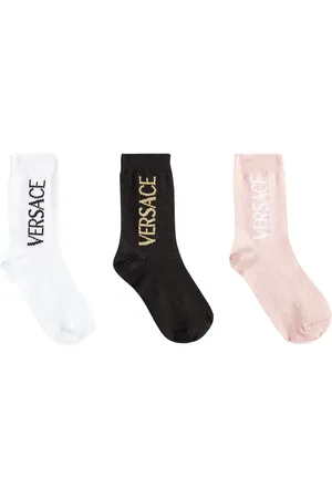 VERSACE Set de 3 paires de chaussettes en coton mélangé