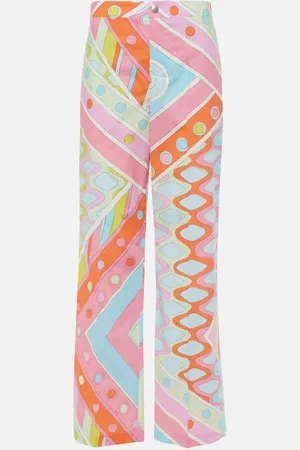 Puccini Pantalon droit Vivara en coton