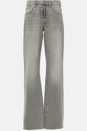 7 for all Mankind Jean ample Tess à taille haute