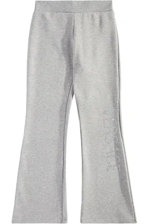 VERSACE Pantalon de survêtement en coton à logo