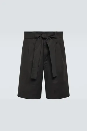 COMMAS Short en lin et coton