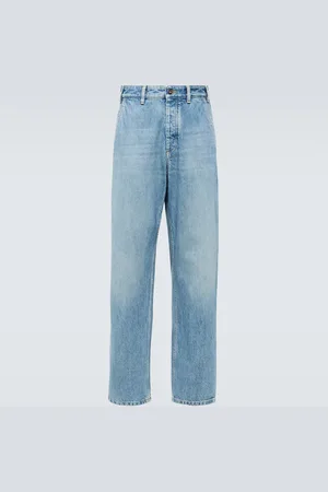 Bottega Veneta Jean droit à taille mi-haute