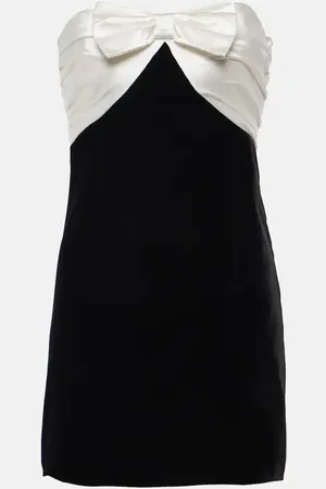 Alessandra Rich Robe bustier en velours