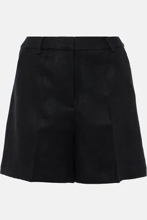 FAITHFULL THE BRAND Short Antibes en lin à taille haute
