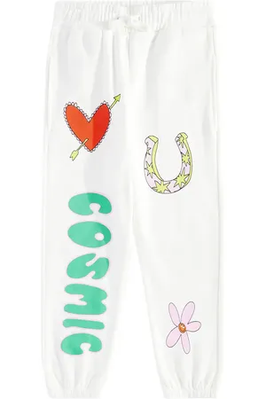 Stella McCartney Pantalon de survêtement imprimé en coton
