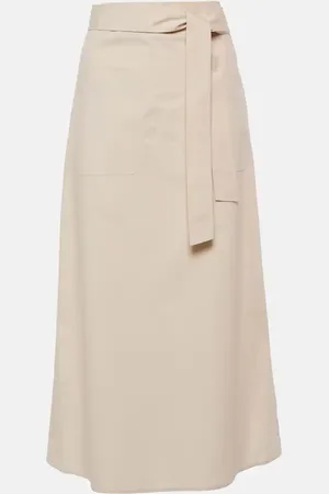 Totême Jupe midi en coton