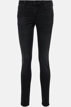 AG Jeans Jean skinny Legging Ankle à taille basse