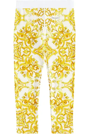Dolce & Gabbana Legging Majolica en coton mélangé