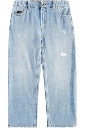 Dolce & Gabbana Jean droit à logo