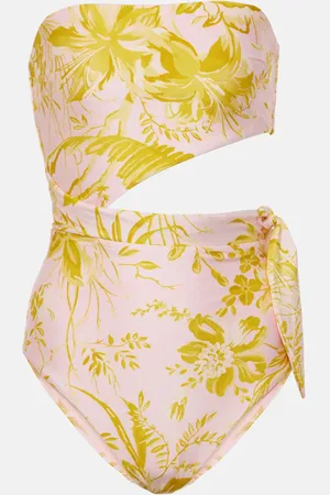 ZIMMERMANN Maillot de bain Golden Scarf à fleurs
