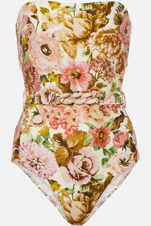 ZIMMERMANN Maillot de bain Golden à fleurs