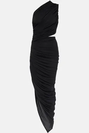 Alaïa Alaïa Robe midi asymétrique