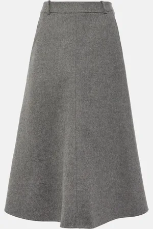 Brunello Cucinelli Jupe midi en laine
