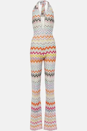 Missoni Combi-pantalon ZigZag en lamé