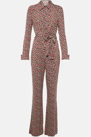 Diane von Furstenberg Combi-pantalon Michelle imprimée