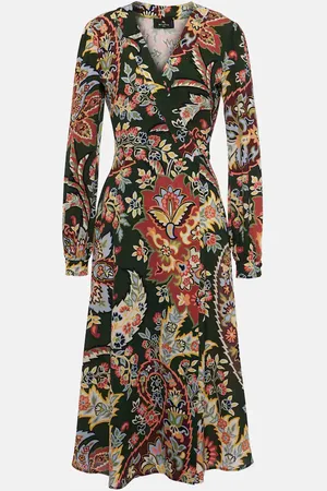 Etro Robe portefeuille imprimée