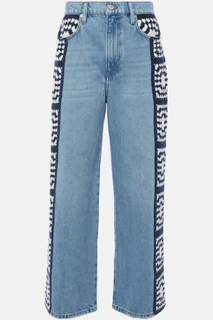 Frame Jean droit Le Jane Crop Crochet