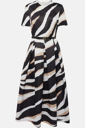 Elie saab Robe midi imprimée