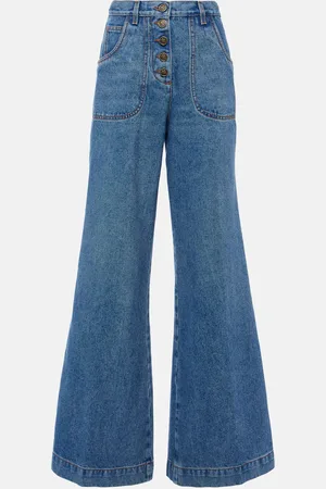 Etro Jean flare à taille haute