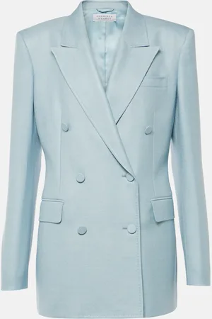 GABRIELA HEARST Blazer Gavin en soie et laine