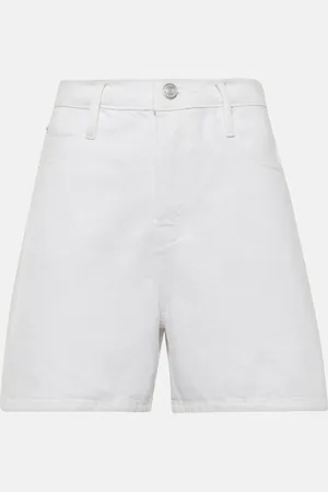Frame Short Easy à taille haute en jean