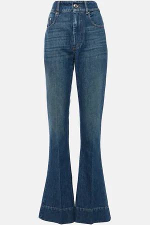 Sportmax Jean évasé Robinia à taille haute