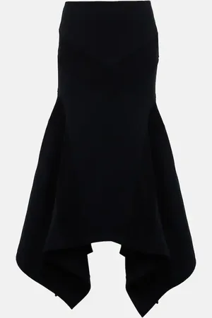 The Attico Jupe midi en coton