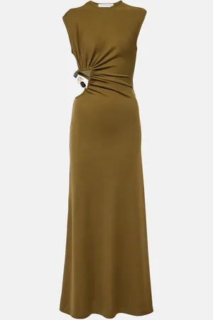 CHRISTOPHER ESBER Robe longue à ornements