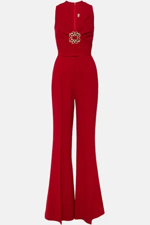 Elie saab Combi-pantalon à ornements