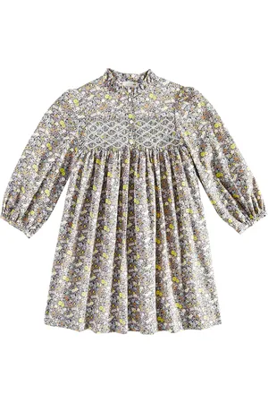BONPOINT Robe Tamsin en coton à fleurs