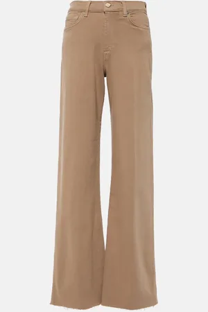7 for all Mankind Jean ample Lotta à taille haute