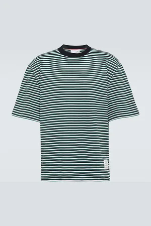 Thom Browne T-shirt oversize rayé en coton