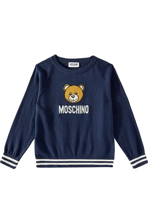 Moschino Pull Teddy Bear en coton et laine