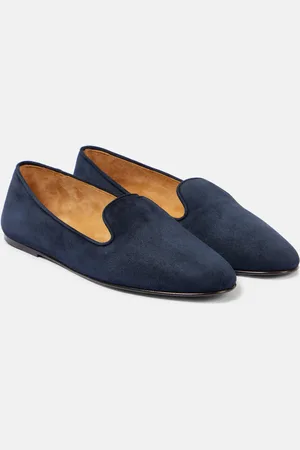 The Row Mocassins Tippi en daim
