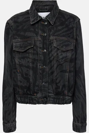 Ganni Veste imprimée en jean