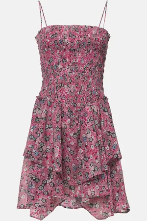 Marant Etoile Robe Anka imprimée en coton