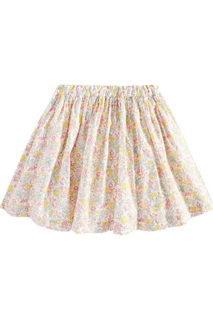 BONPOINT Jupe Suzon en coton à fleurs