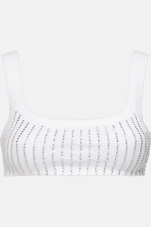 The Attico Brassière en coton à ornements