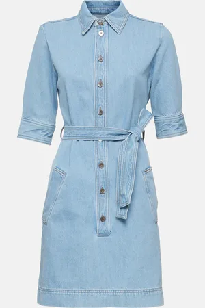 Frame Robe chemise en jean