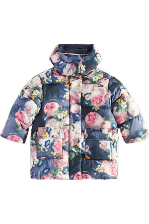 MONNALISA Veste matelassée à fleurs