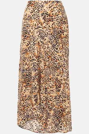 Isabel Marant Jupe longue Lisanne en satin