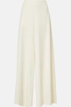 The Row Pantalon ample Dela en laine