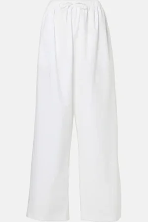 The Row Pantalon ample Hubert en coton