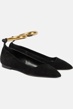 Isabel Marant Ballerines Leanor en cuir à ornements