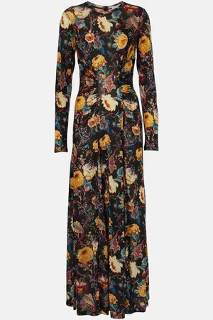 ULLA JOHNSON Robe longue Ceryse à fleurs