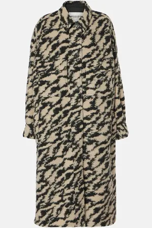 Marant Etoile Manteau Fontizi en laine mélangée