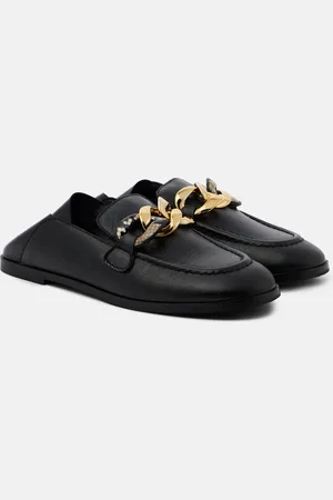 See by Chloé See By Chloé Mocassins Chain Line en cuir
