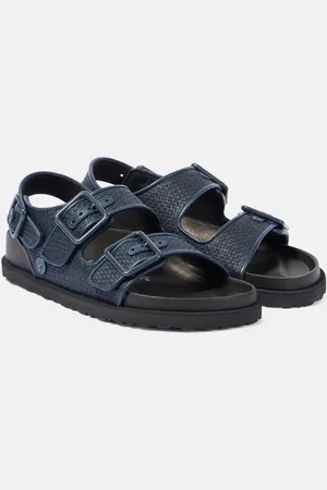 Birkenstock Sandales Milano Luxe en raphia