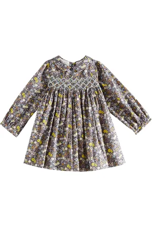 BONPOINT Bébé – Robe Trinité en coton à fleurs
