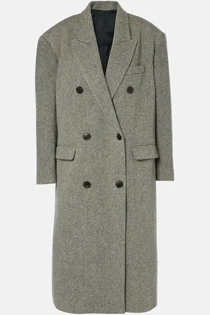 Marant Etoile Manteau Lexana en laine mélangée